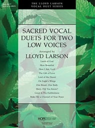 Sacred Vocal Duets for Two Low Voices Vocal Solo & Collections sheet music cover Thumbnail